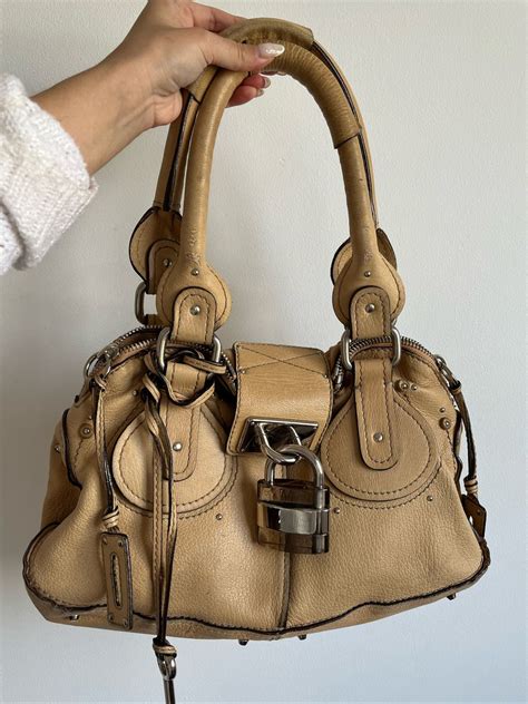 Bolsa Chloe Paddington Nude Bolsa de mão Feminina Chloe Usado