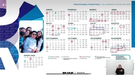 Calendario Buap 2024 Jenda Lorette