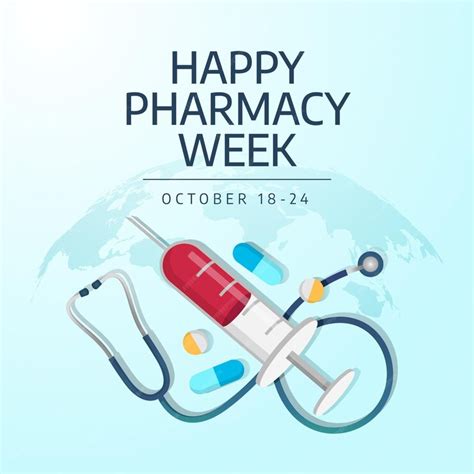 Premium Vector Pharmacy Week Design Template