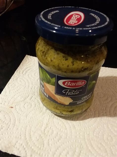 Jars Barilla Creamy Genovese Pesto Sauce With Italian Basil Oz For