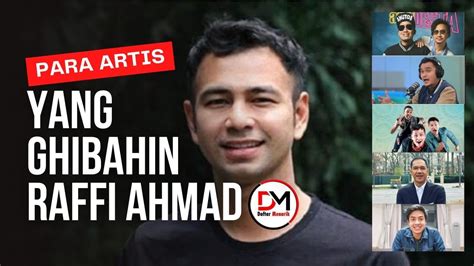 Raffi Ahmad Dimata Artis Artis Kebaikannya Menyentuh Hati Youtube