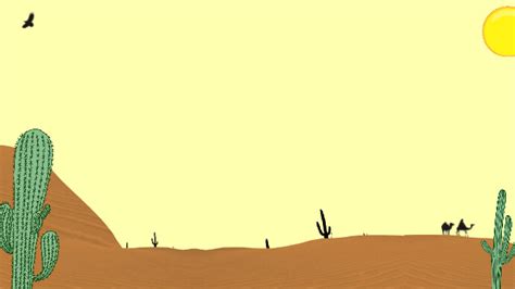 Powerpoint Desert Background Template Postermywall