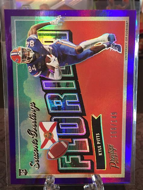 2021 Panini Prestige Seasons Greetings Xtra Points Purple SG 12 Kyle