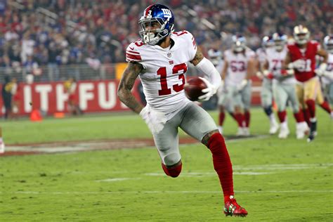 Odell Beckham Jr. names Giants among possible NFL destinations