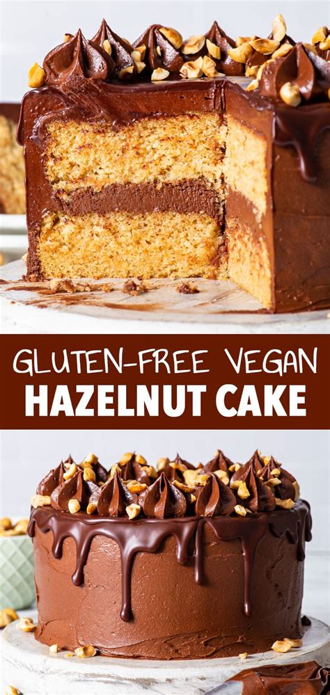 Gluten Free Vegan Chocolate Hazelnut Cake The Loopy Whisk