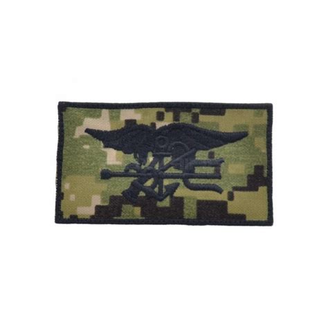 Navy Seal Insigna Velcro Patch Woodland