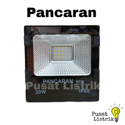 Jual Lampu Sorot LED 30 Watt Pancaran Bubble Wrap Lampu Tembak LED