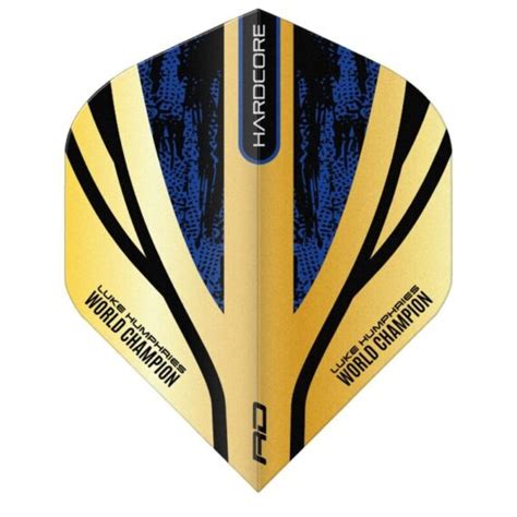 Red Dragon Luke Humphries Hardcore Premium Flights Standard Gold