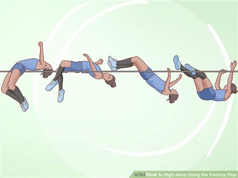 How to High Jump Using the Fosbury Flop: 3 Steps (with Pictures)