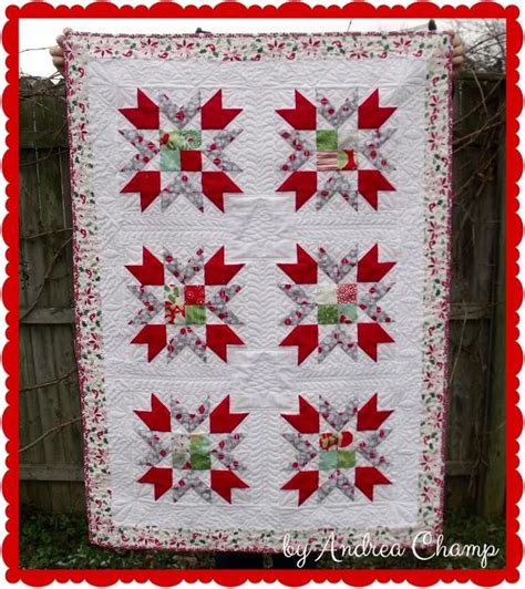 Christmas Star Quilt Pattern Christmas Quilt Block Star Blocks Patterns Craftsy Sold – Quilt ...