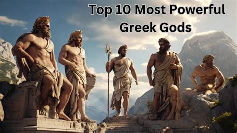 Top 10 Most Powerful Greek Gods | Greek Mythology Explained - Divine 9