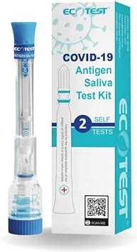 Ecotest Saliva Pen Covid Antigen Rapid Pen Test For Home Self Test