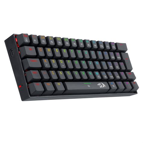 Teclado Mec Nico Gamer Redragon Dragonborn Rgb Switch Red Black Abnt