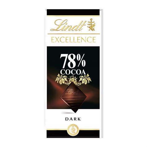 Lindt Excellence Czekolada Gorzka 78 Cocoa Dark Ciemna 100g