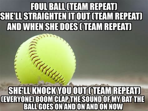 The 25 Best Softball Cheers Ideas On Pinterest Softball Quotes