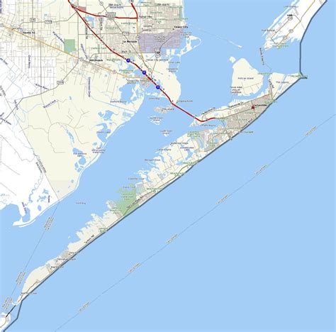 Printable Map Of Galveston Texas Printable Maps Online