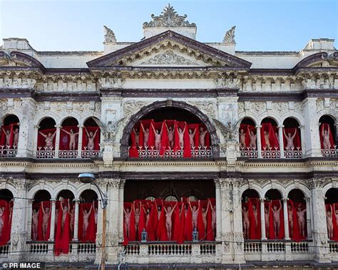Controversial Artist Reveals Shocking Exhibition With Hundreds Of Naked Volunteers In Melbourne