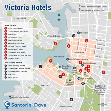 VICTORIA HOTEL MAP - Best Areas, Neighborhoods, & Places to Stay