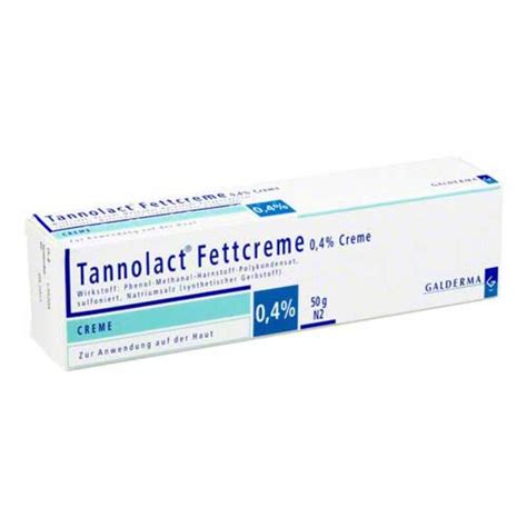 Tannolact Fettcreme 50 G Online Bei Pharmeo Kaufen