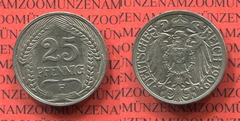 Kaiserreich Pfennig F Seltener Jahrgang Fast Vorz Glich Nicht