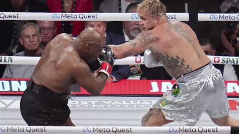 Jake Paul Defeats Mike Tyson By Unanimous Decision In Round Bout