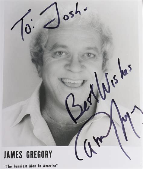 James Gregory Comedian Signed 8x10 Photograph - Etsy