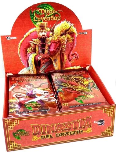 24x Sobres Cartas Mitos Y Leyendas Dinastía Del Dragon Myl Cuotas sin