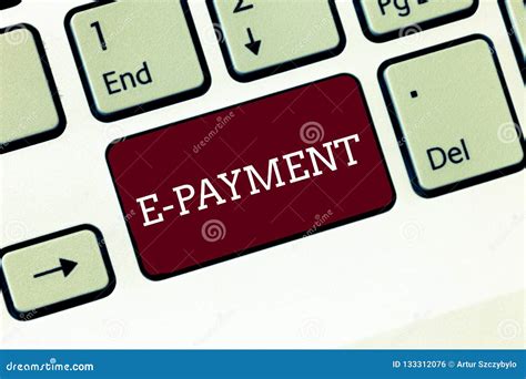 Handwriting Text E Payment Concept Meaning Way Of Paying For Goods