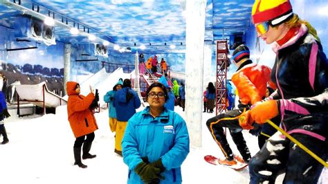 First Snow Park At Kolkata Axis Mall Snow Park New Town Snow Park