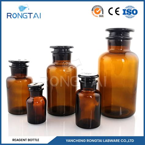 Rongtai Common Laboratory Glassware Factory 5ml Reagent Bottle China