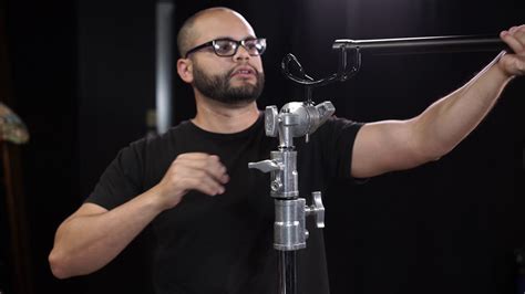 How To Setup A Boom Pole Without Someone Holding It Youtube