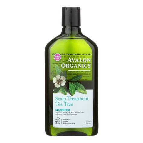 Avalon Organics Scalp Treatment Tea Tree Shampoo 11 Fl Oz