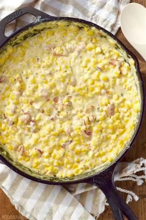 Bacon Jalapeno Creamed Corn Recipe Wine And Glue