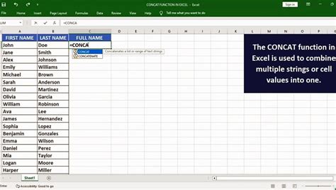 Concat Function In Excel Concat Formula In Excel Video Dailymotion