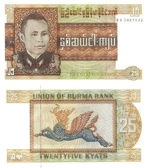 Burma Kyats Nd Issue