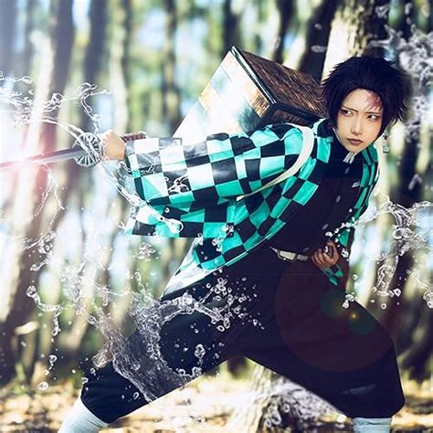 Demon Nezuko Tanjiro Zenitsu Shinobu Mitsuri Slayer Cosplay Costume ...