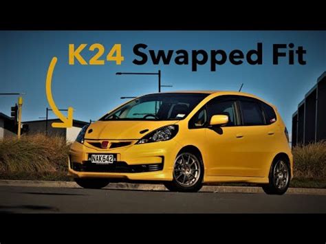 This K24 Swapped Honda Fit Jazz Is PERFECTION YouTube