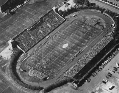 Memorial Stadium 1921 Aerial View By University Of North Dakota