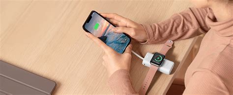 Amazon Iwalk Apple Watch充電器 モバイルバッテリー ワイヤレス充電 アップルウォッチ9000mah大容量 ケーブル