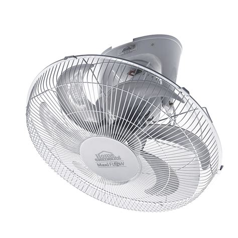 Ventilador De Techo Orbital Home Elements Blanco 18 Pulgadas