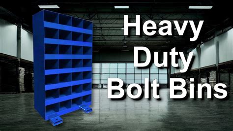 Heavy Duty Bolt Bins YouTube