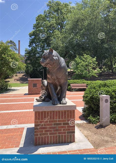 Memorial Stadium on Campus of Clemson University Editorial Image - Image of entrance, education ...