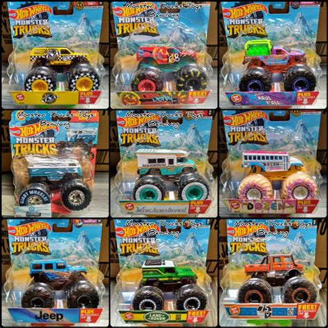 Jual Hot Wheels Monster Trucks Edisi Terbaru Mainan Mobil Balap Hotwheels Monster Truck