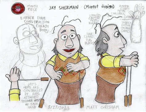 Jay Sherman Muppet Design By Grishamanimation1 On Deviantart