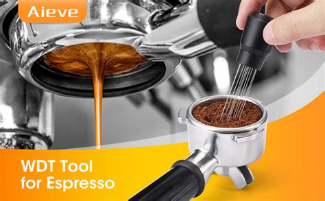 Amazon Aieve Upgraded Wdt Tool Espresso Distribution Tool Mm