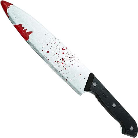 Halloween Bloody Knife Prop With Fake Blood Detail Fake Knife