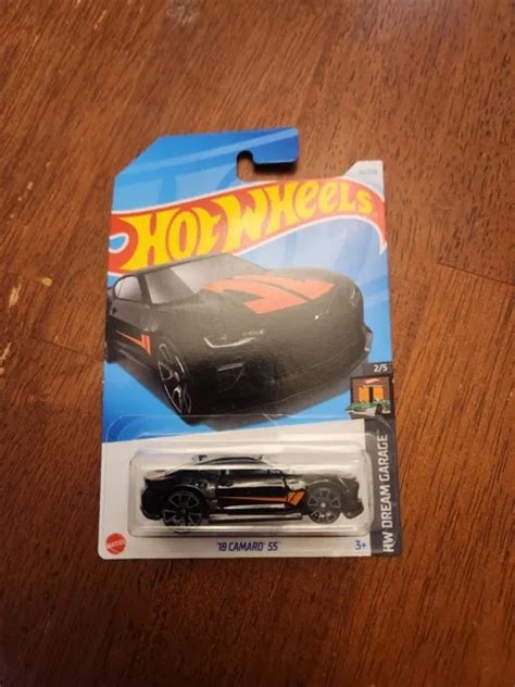 HOT WHEELS 18 Camaro SS 32 2024 B Case Black HW Dream Garage 2 5 9 50 PicClick CA