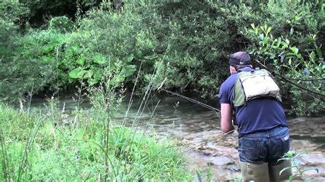 La Pesca Con La Mosca Secca Sul Fiume Aniene Youtube