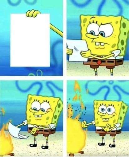 Spongebob Blank Template Imgflip