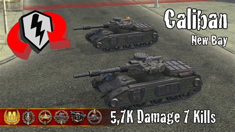 Caliban 5 7K Damage 7 Kills WoT Blitz Replays YouTube